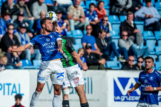 Trelleborgs Herman Hallberg mot GAISs Axel Henriksson