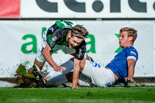 GAISs Axel Henriksson mot Trelleborgs Tobias Karlsson