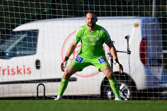 IFK Norrköpings målvakt Oscar Jansson