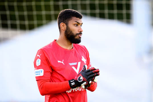 Värnamos målvakt Jonathan Ursin Rasheed