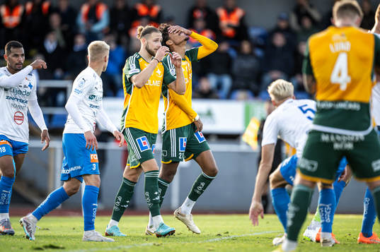 IFK Norrköpings Kevin Höög Jansson och Jesper Ceesay