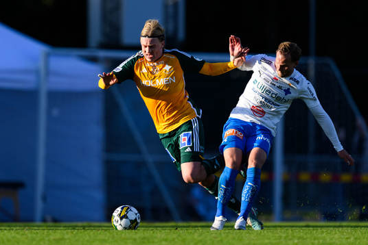 IFK Norrköpings Daniel Fritz Eid och Värnamos Gustav