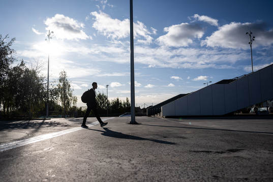 Hammarbys målvakt Oliver Dovin