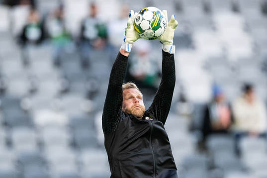 Häckens målvakt Peter Abrahamsson