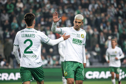 Hammarbys Marc Llinares Barragan och Edvin Kurtulus