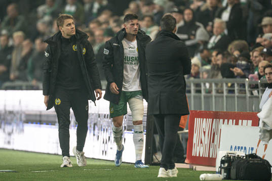 Hammarbys Viktor Djukanovic deppar