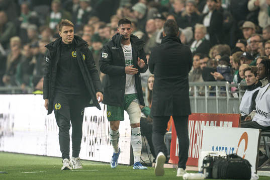 Hammarbys Viktor Djukanovic deppar