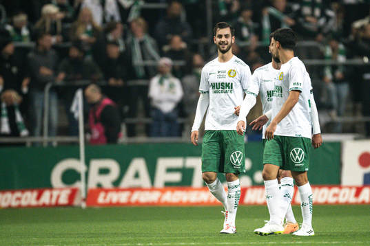 Hammarbys Adi Nalic jublar