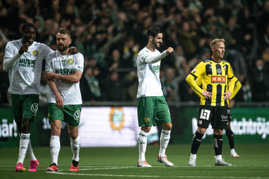 Hammarbys Adi Nalic jublar