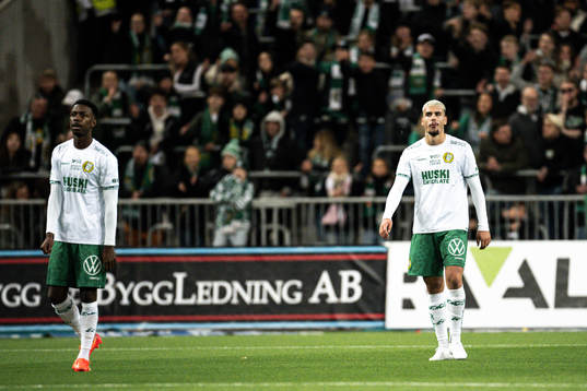 Hammarbys spelare deppar