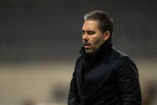 Hammarbys tränare Marti Cifuentes deppar