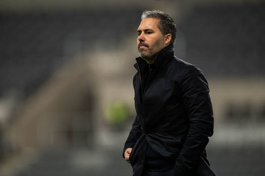 Hammarbys tränare Marti Cifuentes deppar