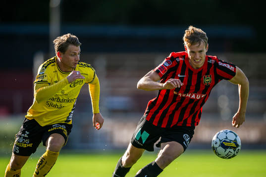 Elfsborgs Simon Hedlund och Brommapojkarnas Torbjörn