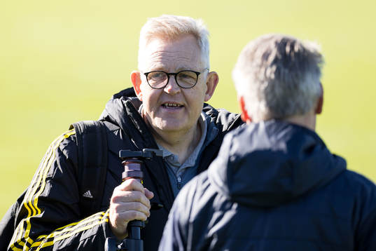 Växjö Norras huvudtränare Leif Andersson