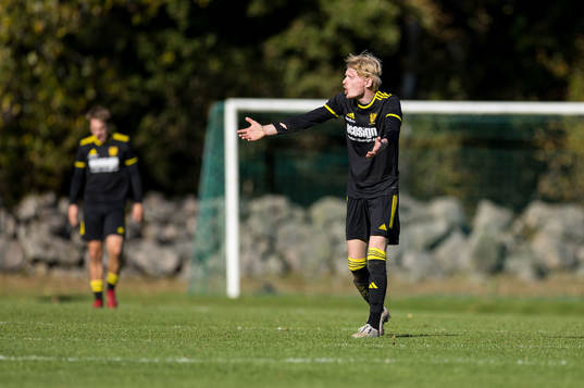 Växjö Norras Bastian Gustafsson deppar