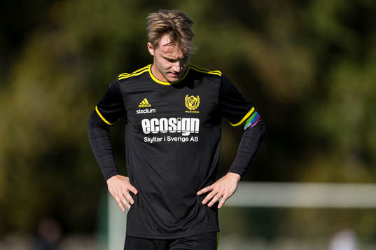 Växjö Norras Pontus Svensson deppar