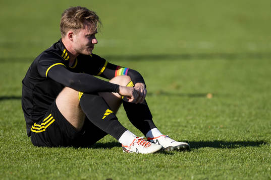 Växjö Norras Pontus Svensson deppar