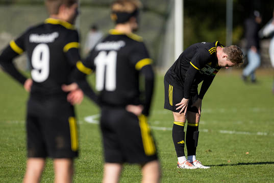 Växjö Norras Pontus Svensson deppar