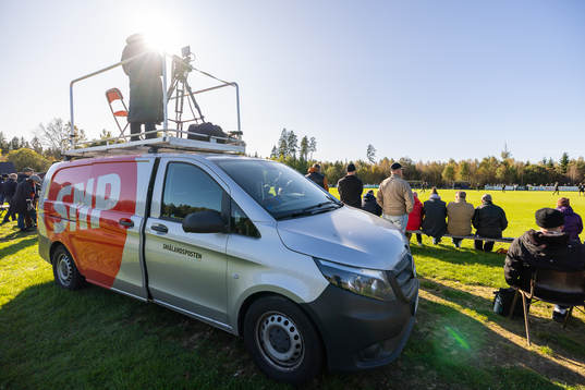 Smålandspostens sändningsbuss
