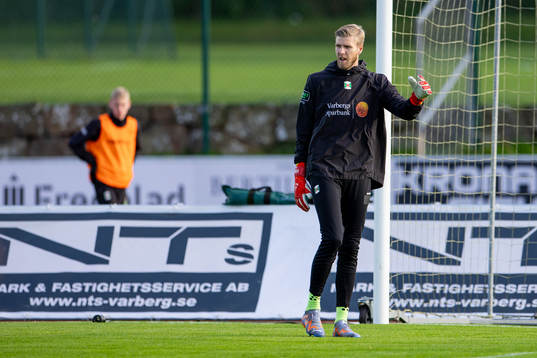 Varbergs målvakt Fredrik Andersson
