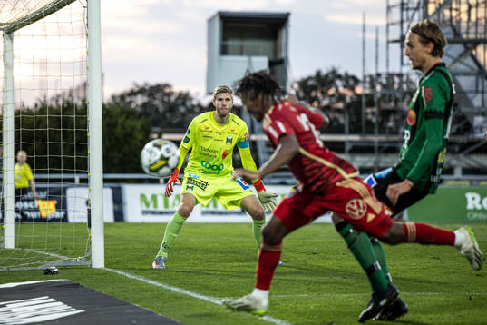 Varbergs målvakt Fredrik Andersson