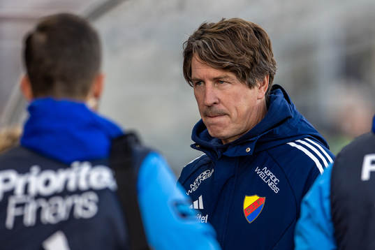Djurgårdens tränare Thomas Lagerlöf