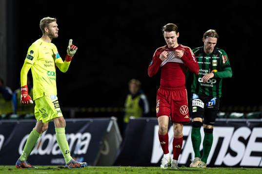 Djurgårdens Samuel Dahl deppar