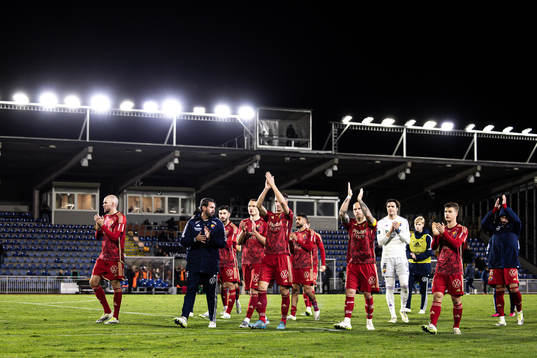 Djurgårdens spelare jublar