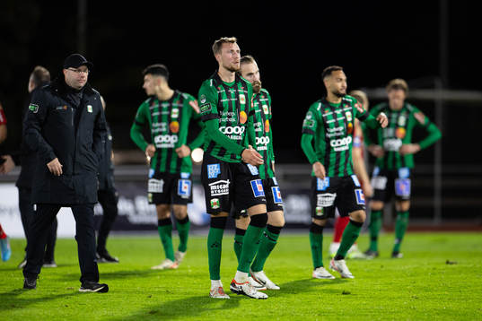 Varbergs spelare deppar