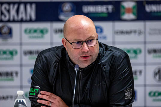 Varbergs tränare Martin Skogman