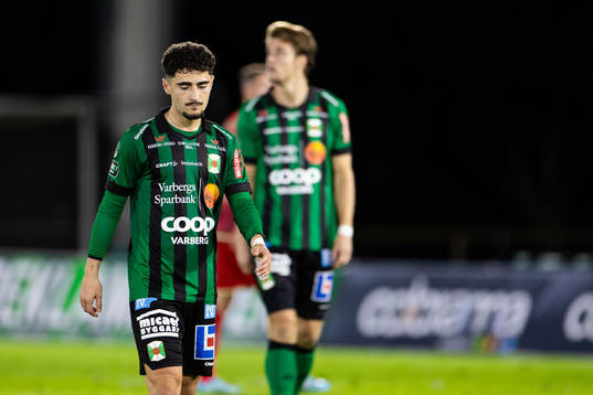 Varbergs Ismet Lushaku deppar