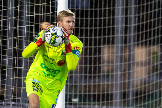 Varbergs målvakt Fredrik Andersson