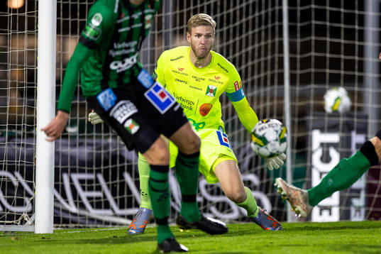 Varbergs målvakt Fredrik Andersson