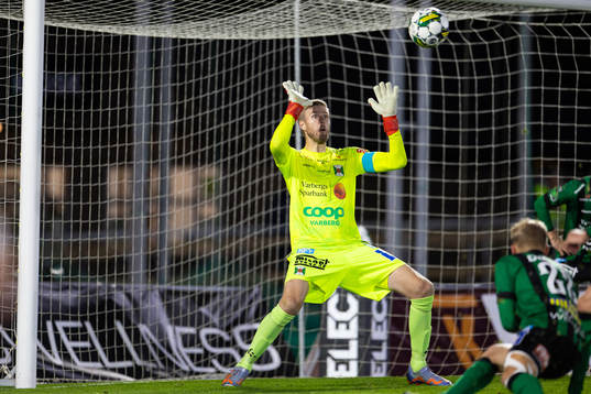 Varbergs målvakt Fredrik Andersson