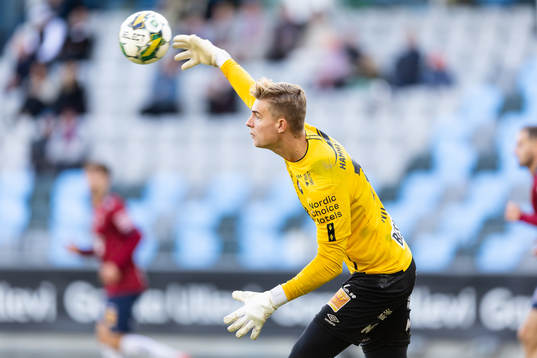 Örgrytes målvakt Mathias Nilsson
