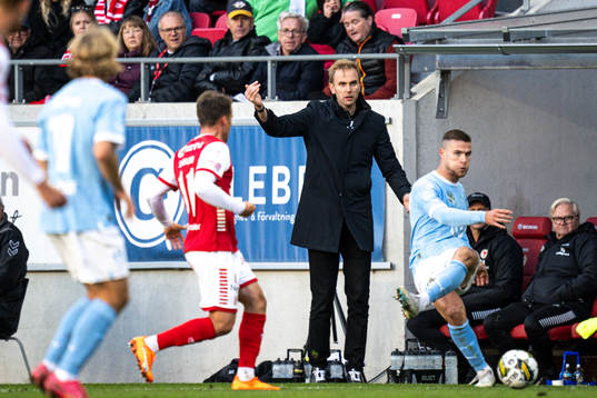 Kalmars tränare Henrik Jensen