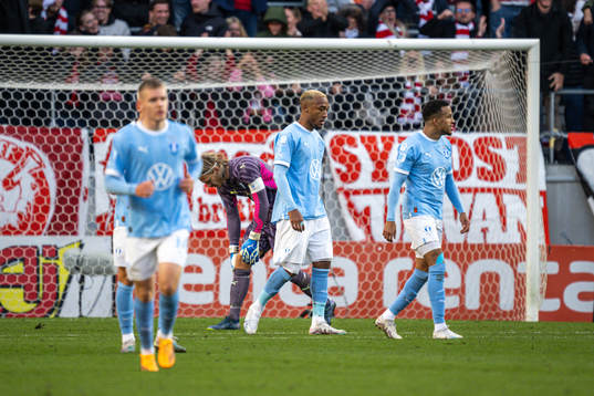 Malmö FFs spelare deppar