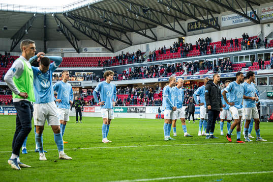 Malmö FFs spelare deppar
