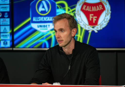 Kalmars tränare Henrik Jensen