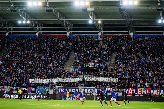 Spectators in the stands