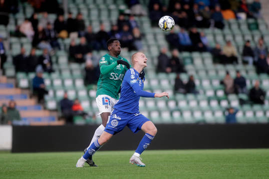 GIF Sundsvalls Lucas Forsberg Brages Samouil Izountouemoi