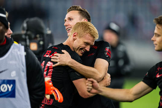 Joachim Soltvedt and Sivert Heltne Nilsen of Brann