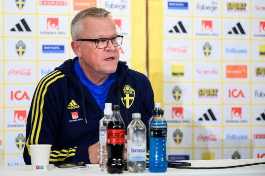 Janne Andersson, head coach of the Swedish men's football