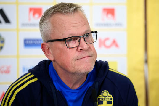 Janne Andersson, head coach of the Swedish men's football