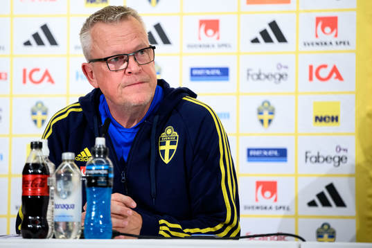 Janne Andersson, head coach of the Swedish men's football