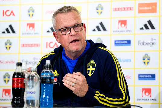 Janne Andersson, head coach of the Swedish men's football