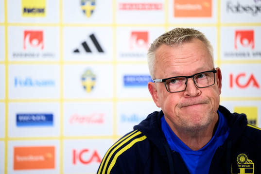 Bläddra bland fler bilder av Football, UEFA Euro Qualifier, Sweden, Press conference