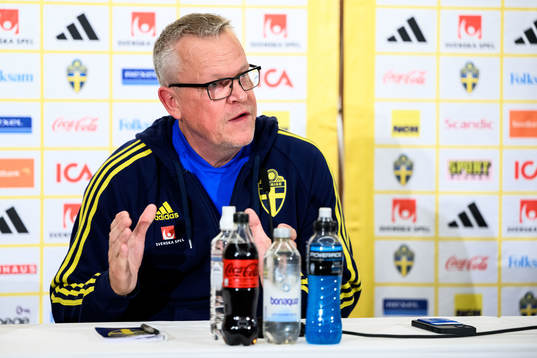 Janne Andersson, head coach of the Swedish men's football