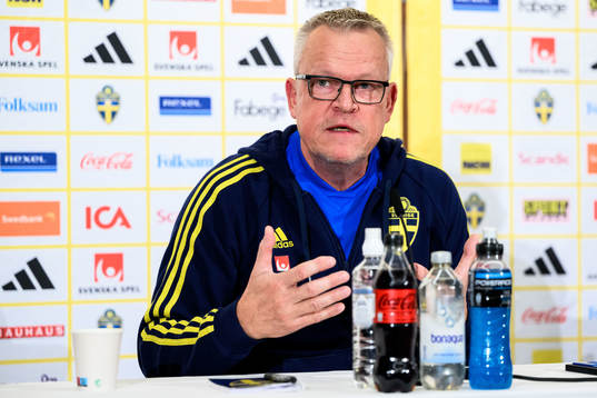 Janne Andersson, head coach of the Swedish men's football