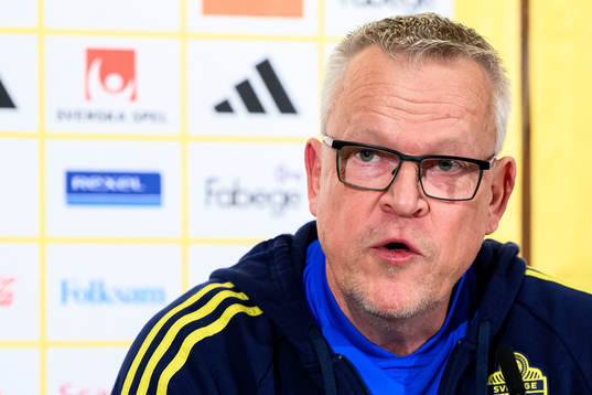 Janne Andersson, head coach of the Swedish men's football